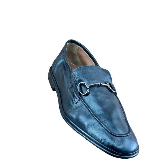 Antonio Maurizi Men's Size 9 OPERA Penny  Loafer Black Leather - Picture 7 of 8